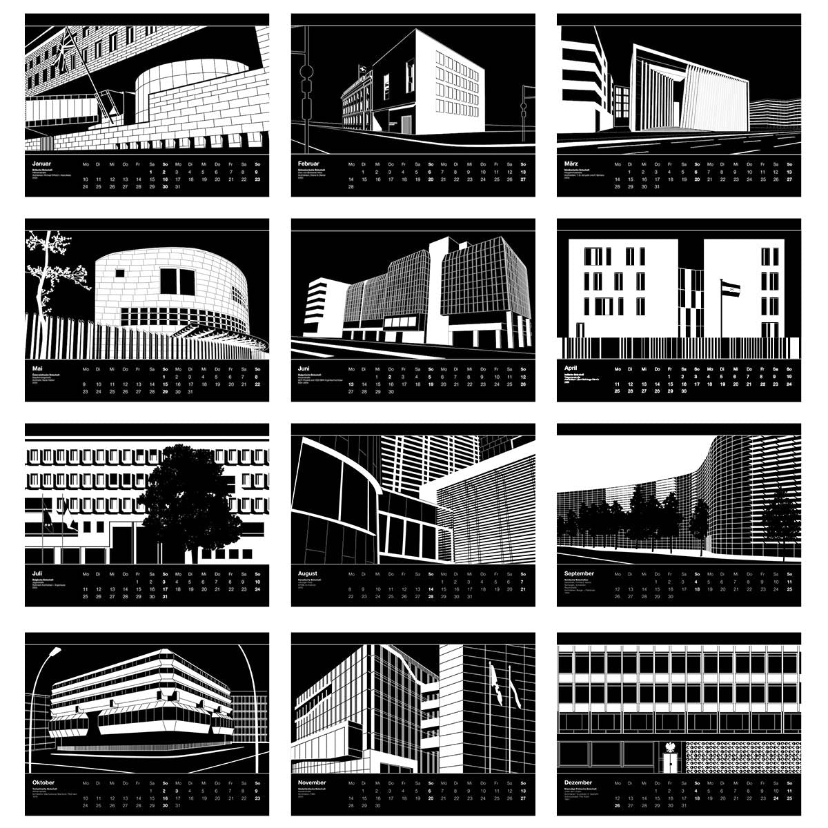 Berlin Calendar 2011: Embassies