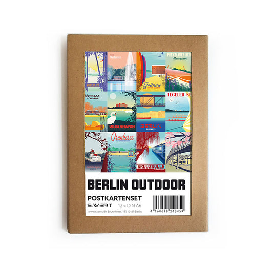 Postkartenset: Berlin Outdoor