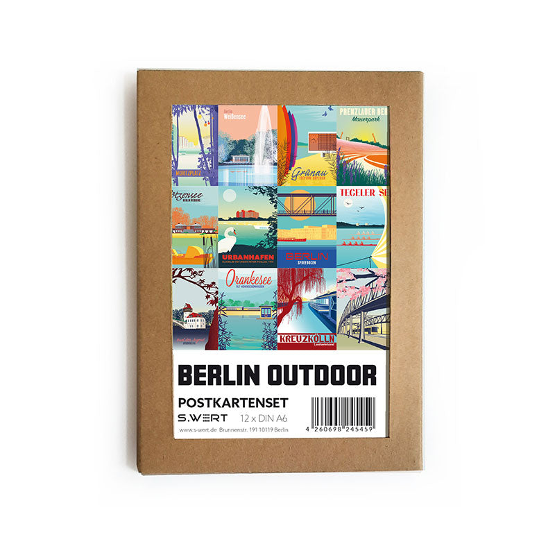 Postkartenset: Berlin Outdoor