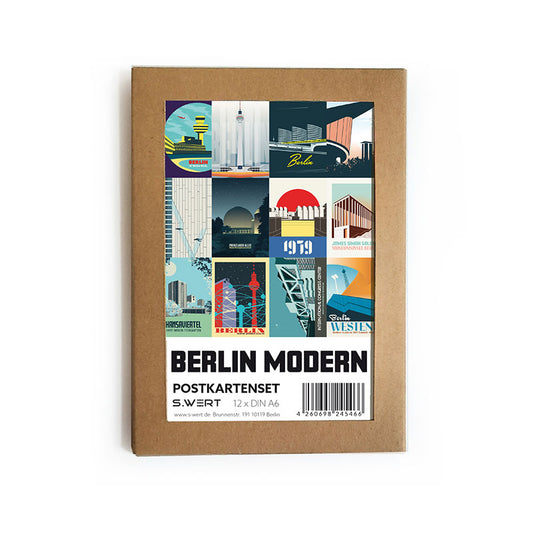 Postkartenset: Berlin Modern