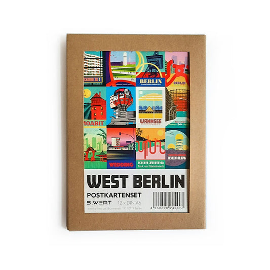 Postcard set: West Berlin
