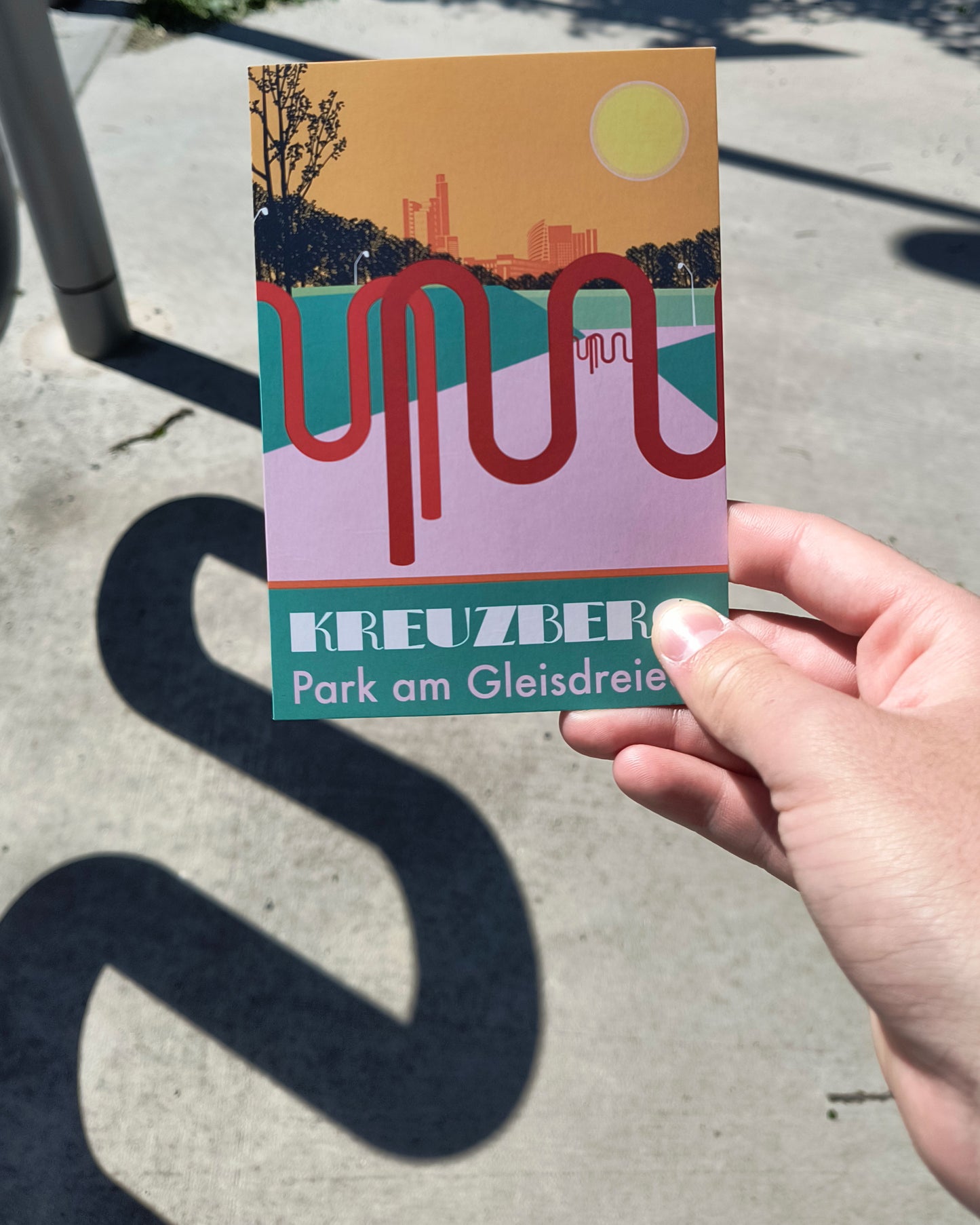 Postkarte: Kreuzberg retro