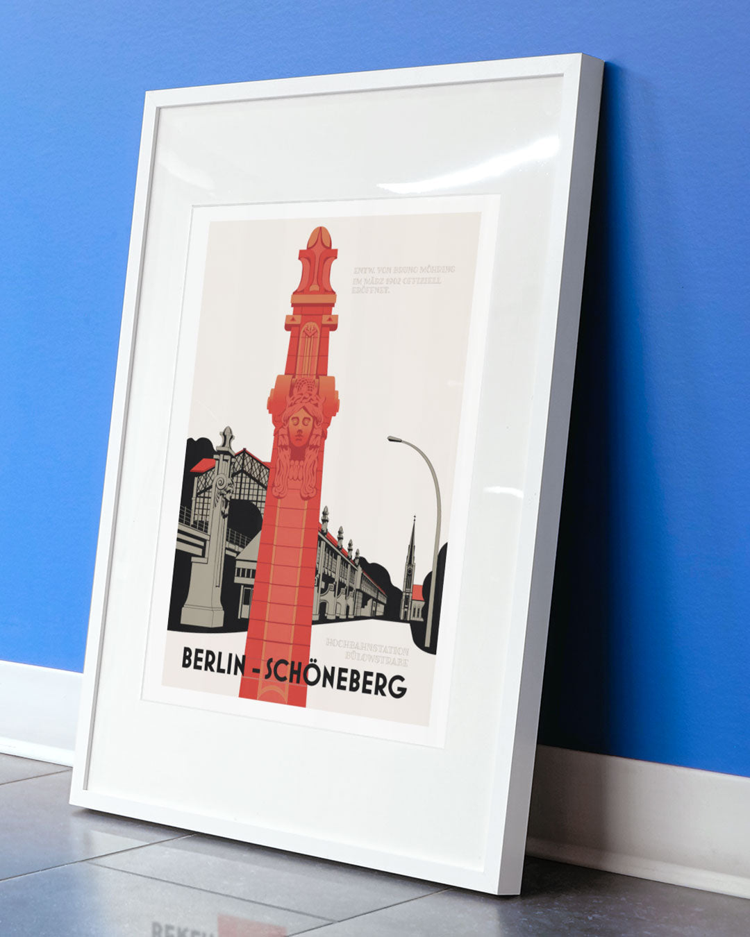 Berlin Poster: Bülowstr.-Schöneberg