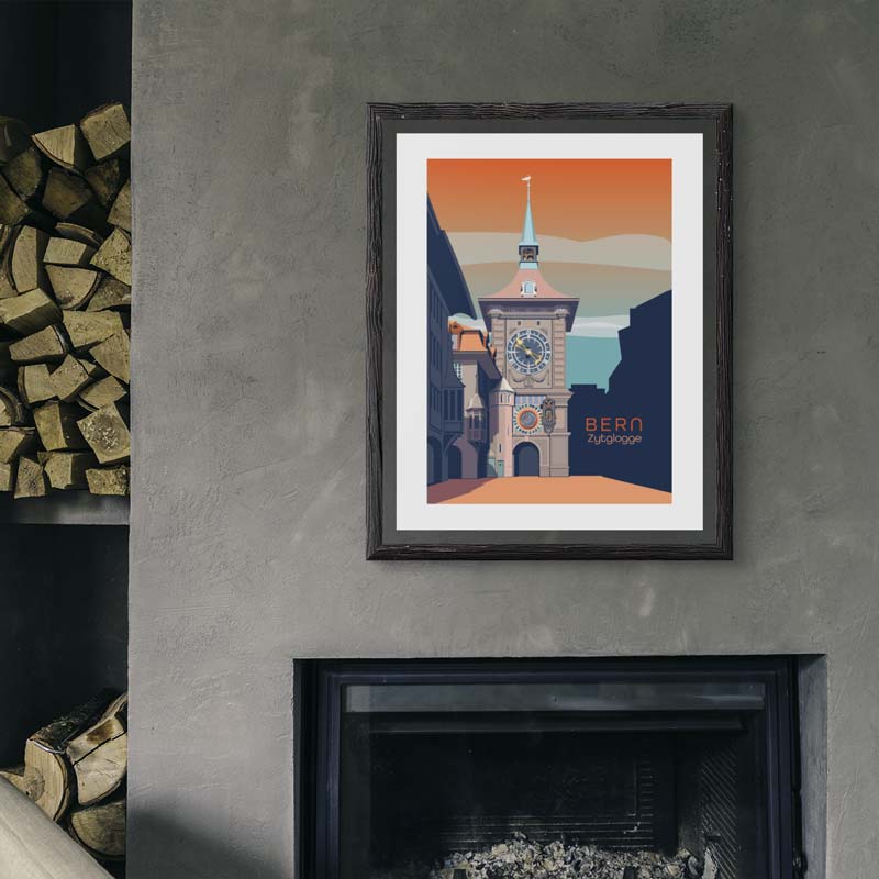Bern Poster: Bern-Zytglogge