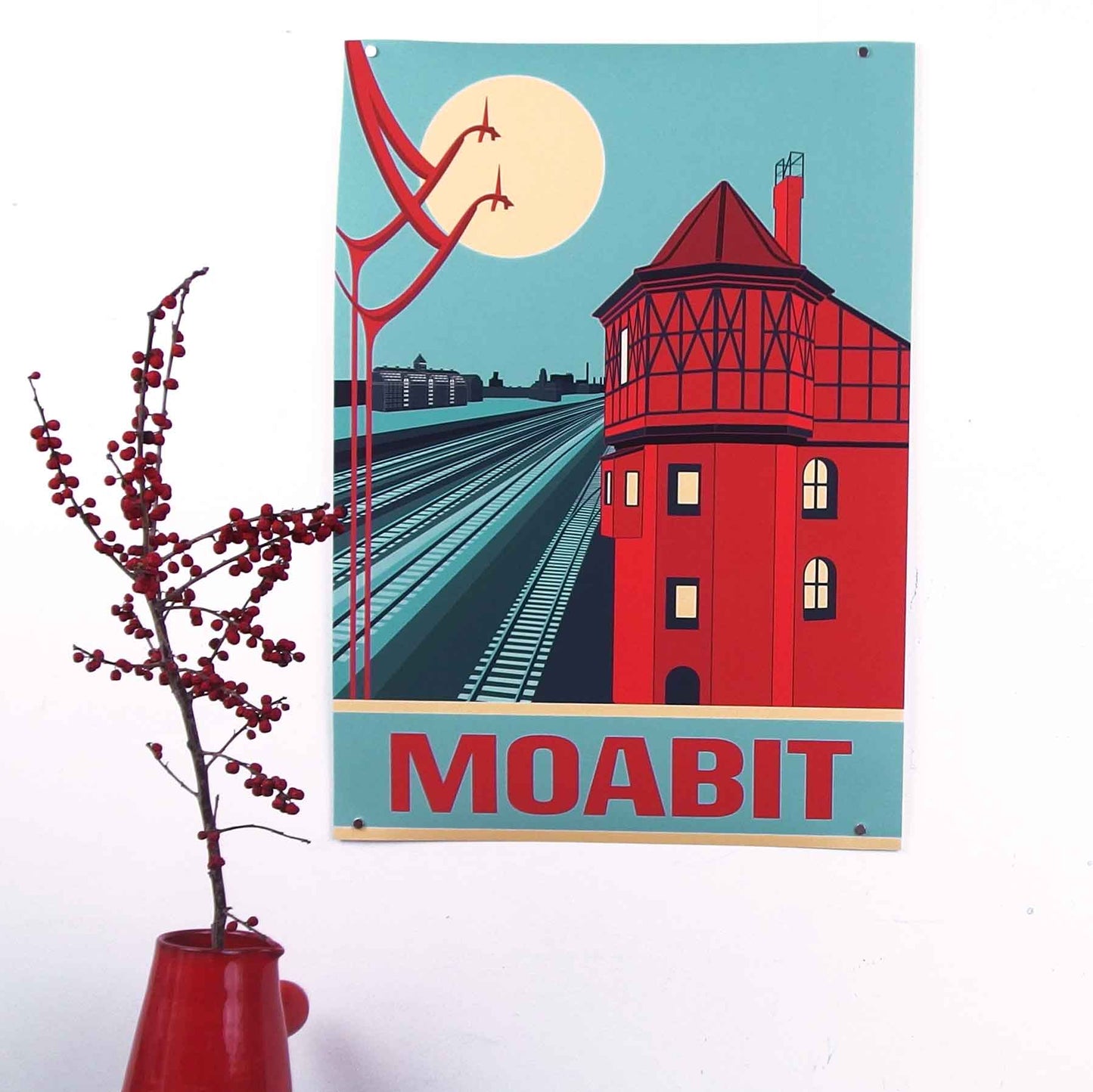 Berlin Poster: Moabit