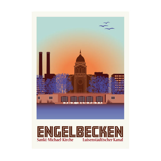 Postkarte: Engelbecken