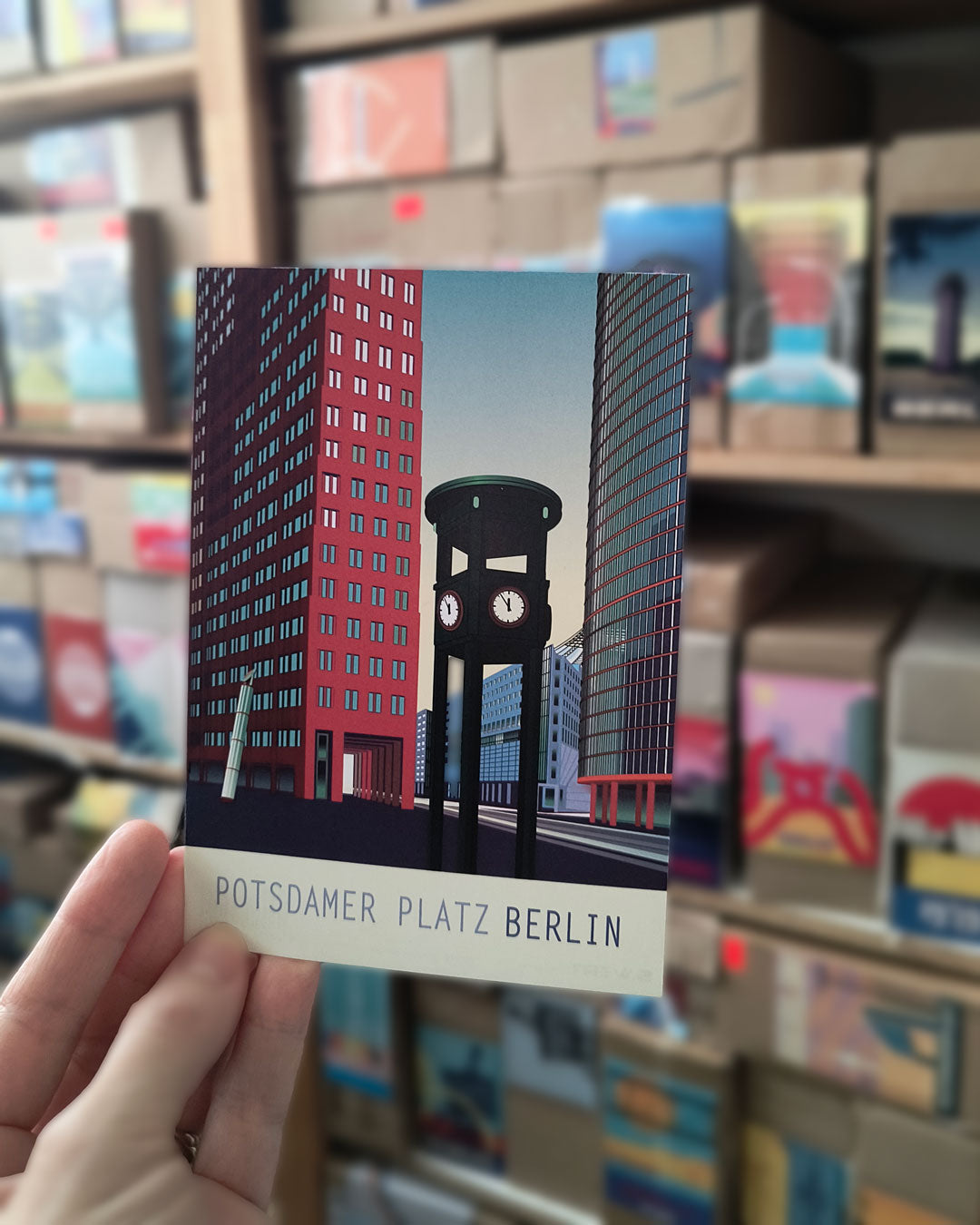 Postkarte: Potsdamer Platz