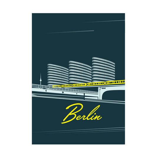 Postkarte: Berlin Trias