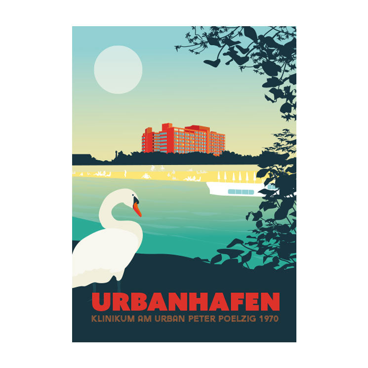 Postkarte: Urbanhafen