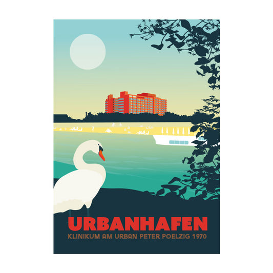 Postkarte: Urbanhafen