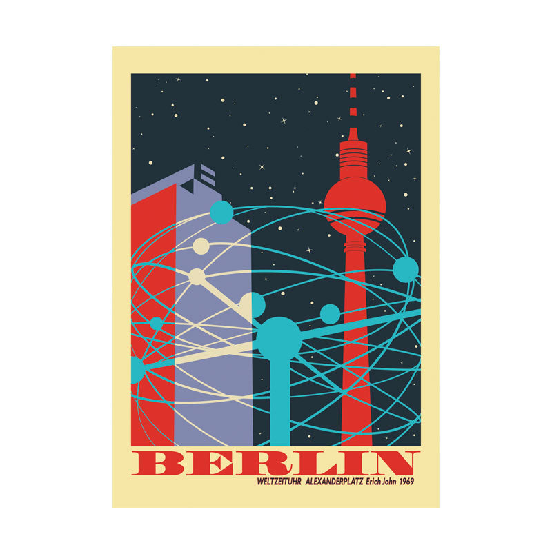 Poster: Berlin World Clock 