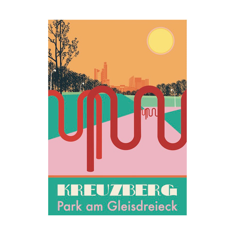 Postkarte: Kreuzberg retro