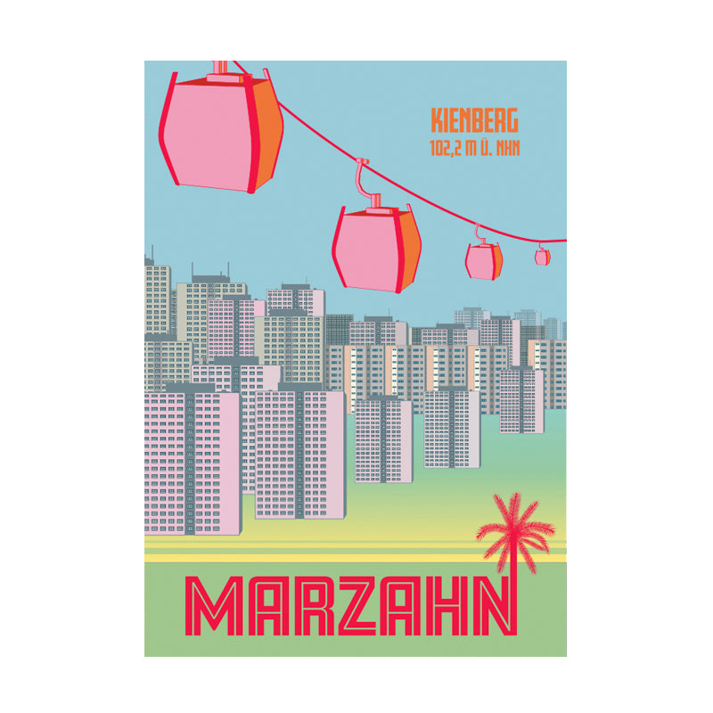 Postkarte: Marzahn