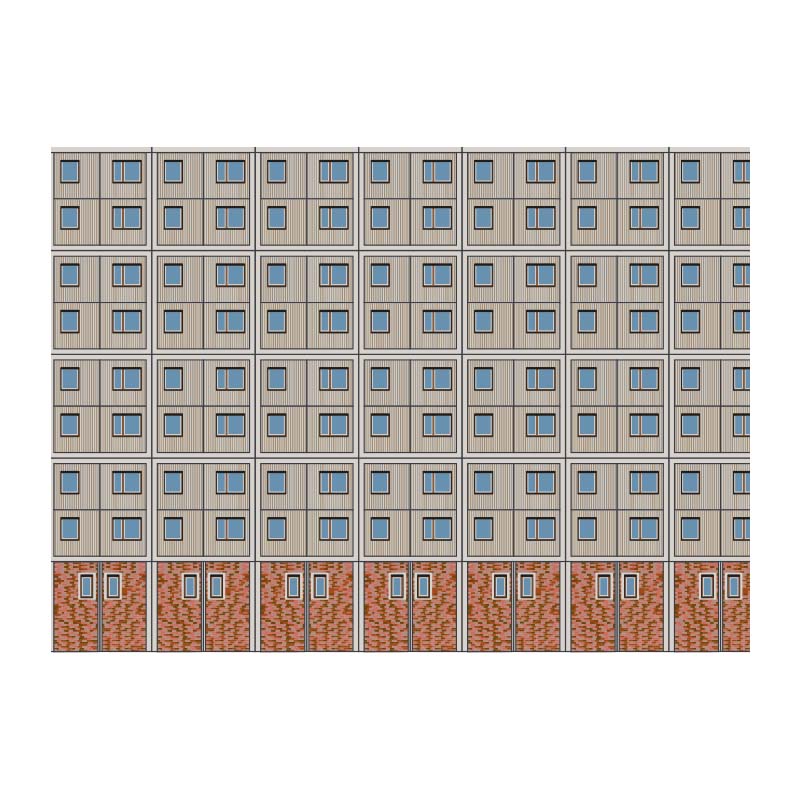 Postkarte: Memhardstraße