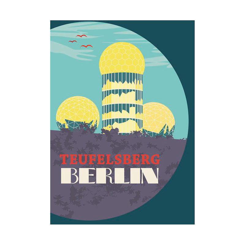 Postkarte: Teufelsberg