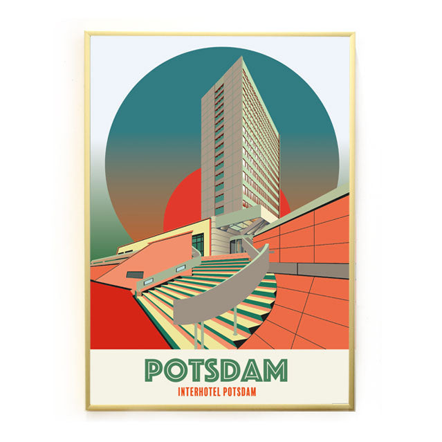 Potsdam Poster: Interhotel Potsdam