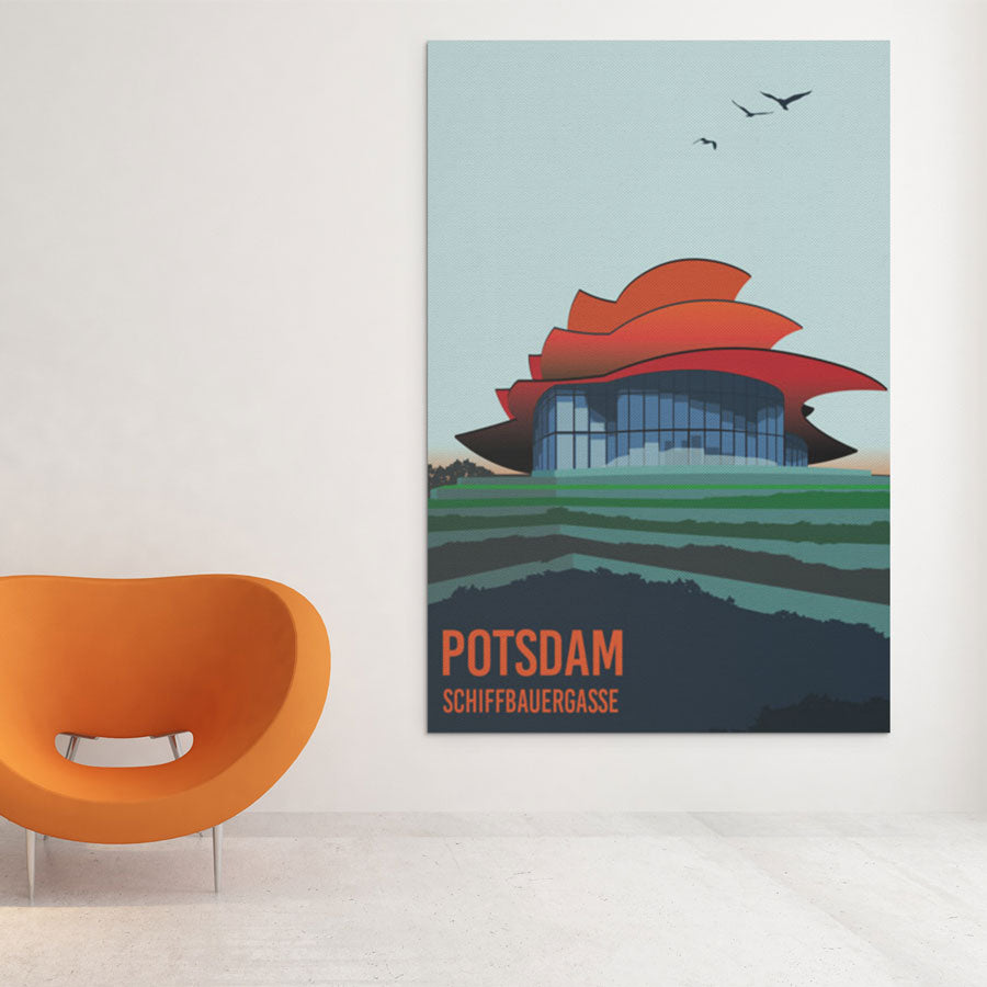 Potsdam Poster: Schiffbauergasse