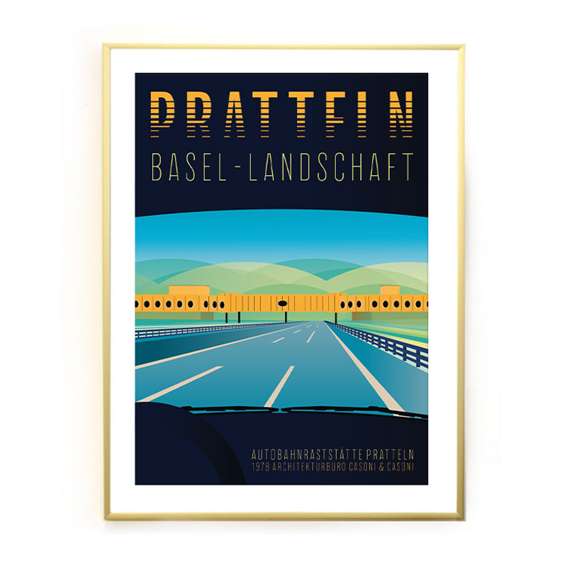 Basel-Landschaft Poster: Pratteln