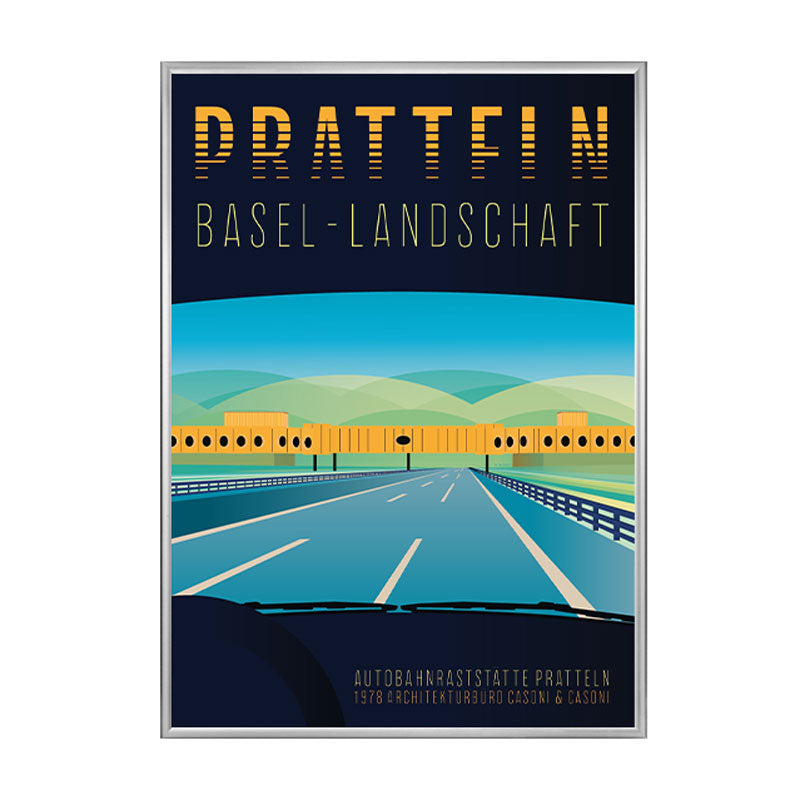 Basel-Landschaft Poster: Pratteln