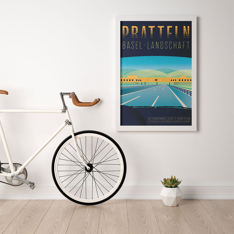 Basel-Landschaft Poster: Pratteln