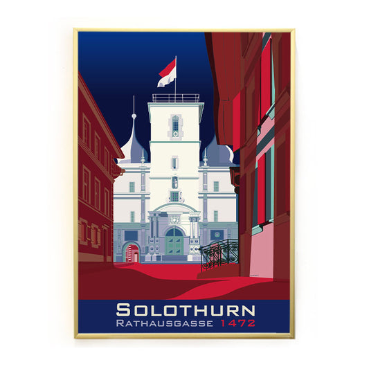 Solothurn Poster: City Hall