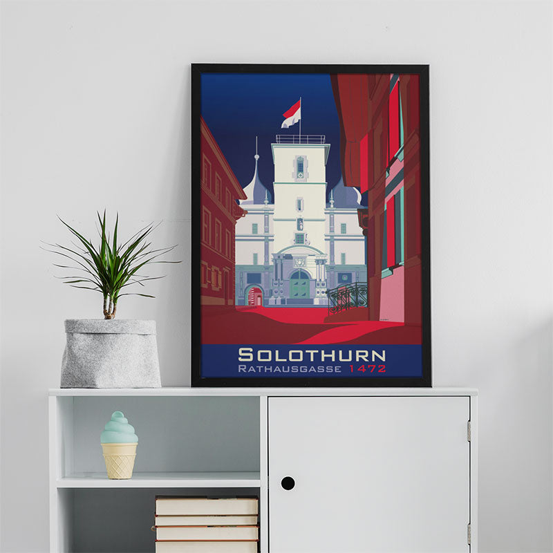 Solothurn Poster: Rathaus