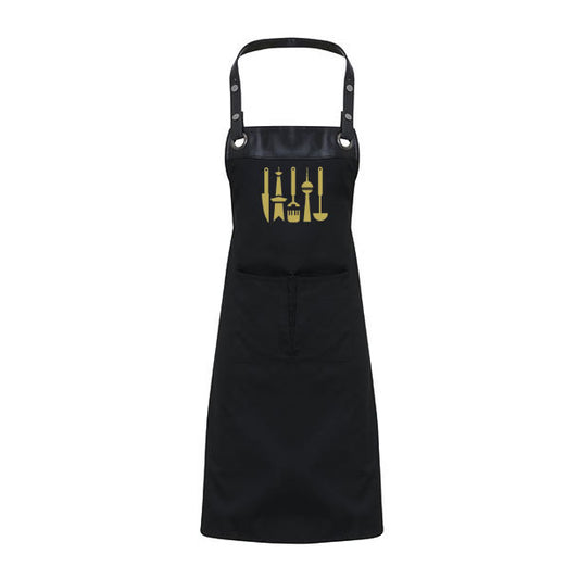 Cooking apron: Berlin kitchen with pocket