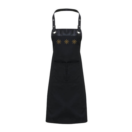 Cooking apron: star kitchen with pocket