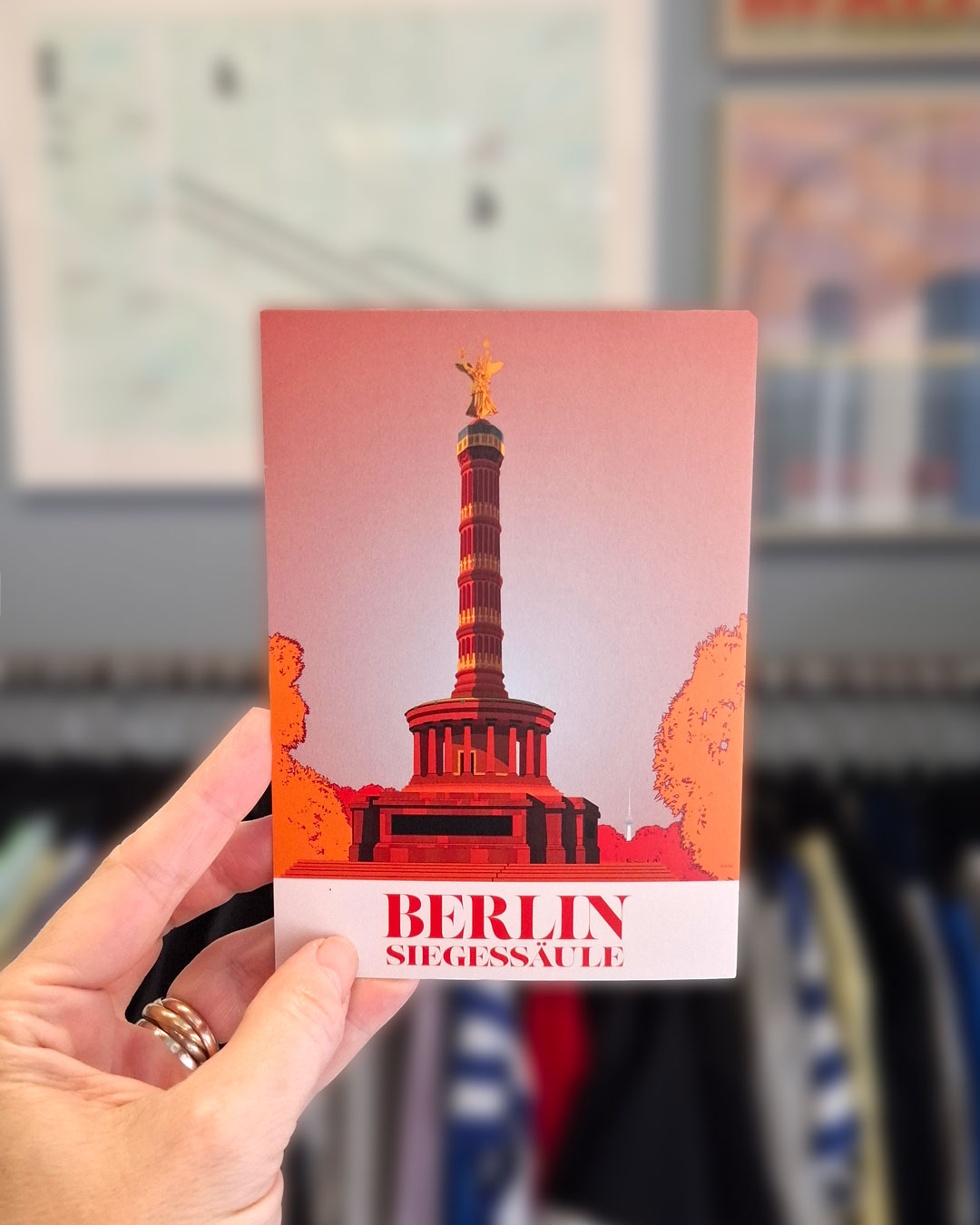 Postkarte: Berlin Siegessäule
