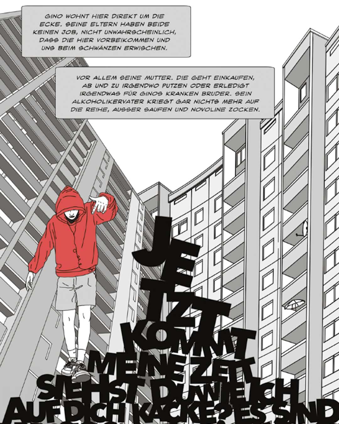 Graphic Novel: Sonne und Beton