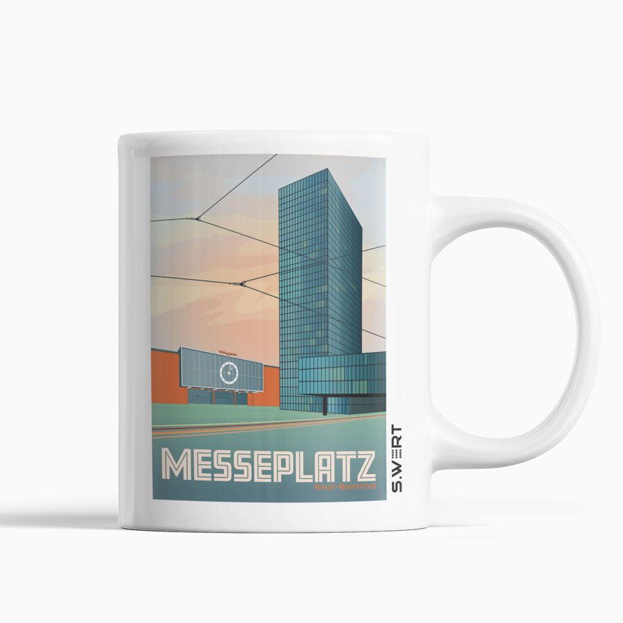 Tasse: Basel Messeplatz