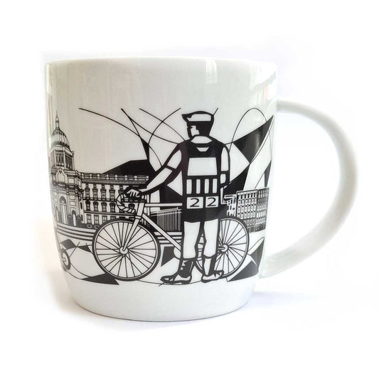 Tasse: Berlin Ost schwarz