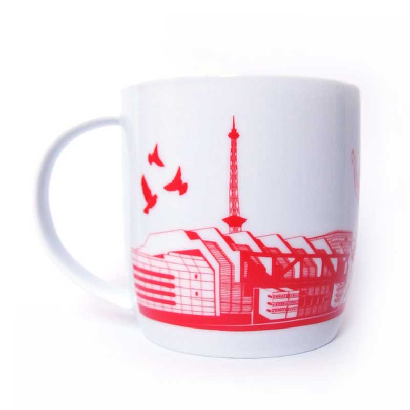 Tasse: Berlin Rot