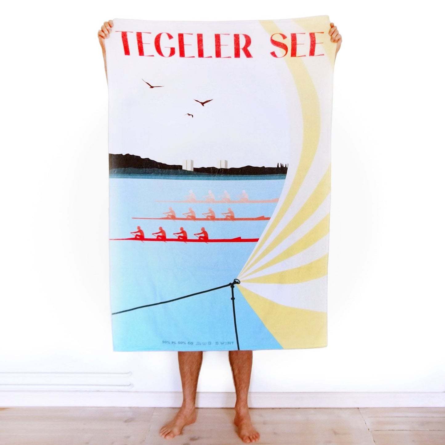 Bath towel XL: Tegeler See