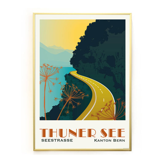 Bern Poster: Lake Thun