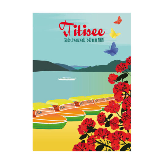Postkarte: Titisee