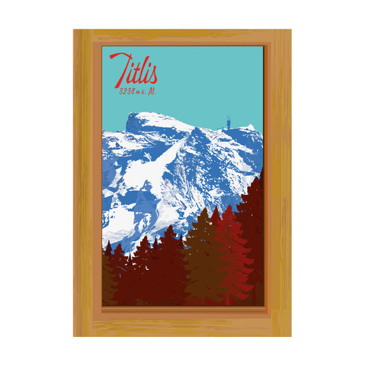 Schweiz Postkarte: Titlis