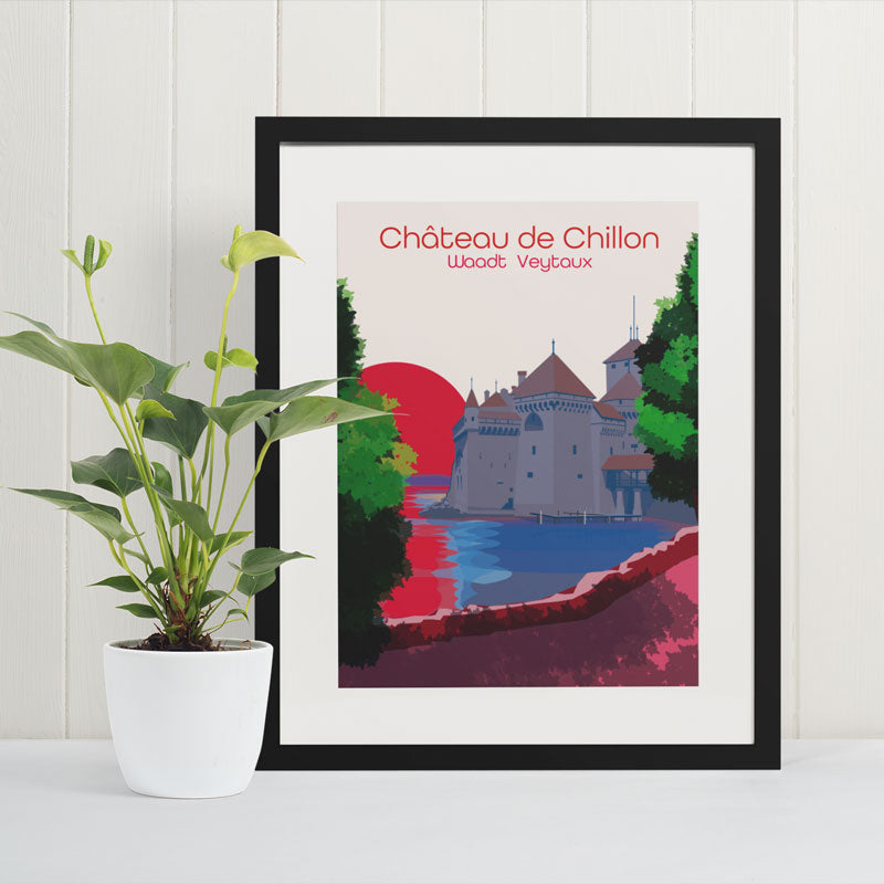 Vaud Poster: Chillon Castle