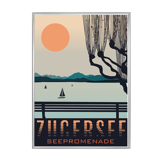 Train Poster: Lake Zug