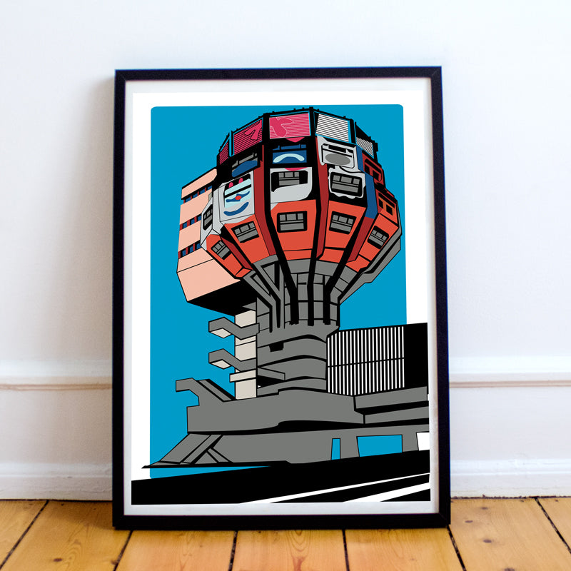 Berlin Poster: Bierpinsel
