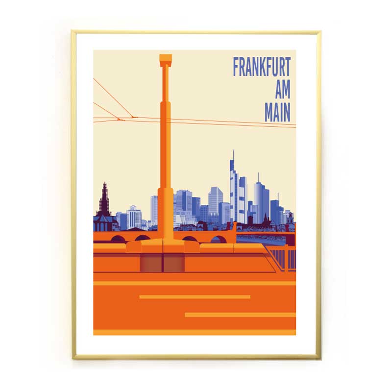 Frankfurt Poster: Skyline
