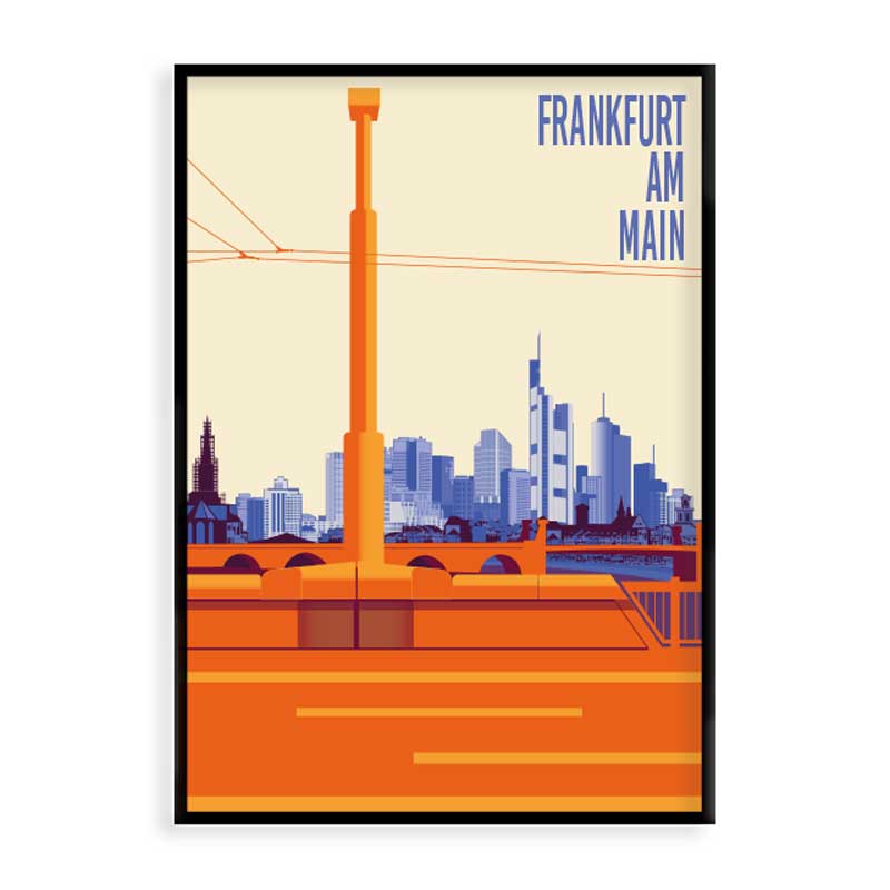 Frankfurt Poster: Skyline