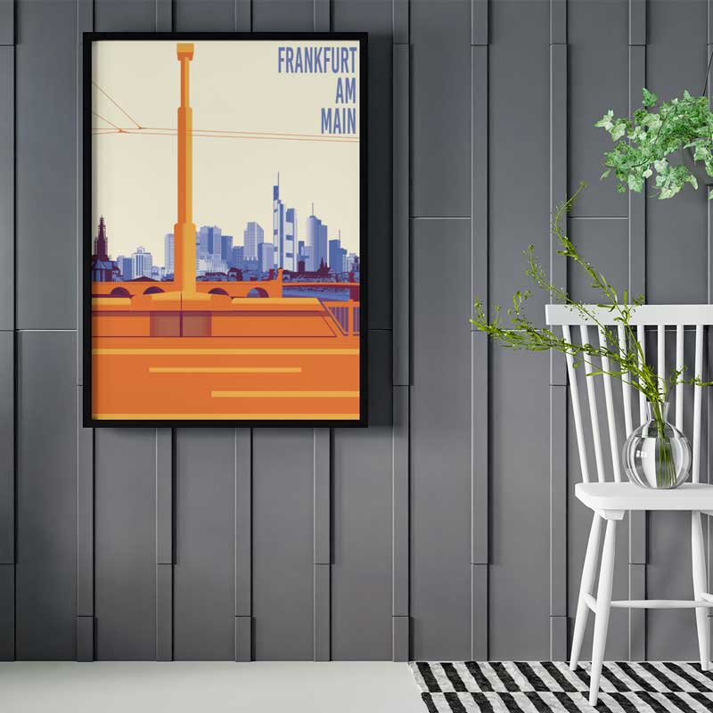 Frankfurt Poster: Skyline