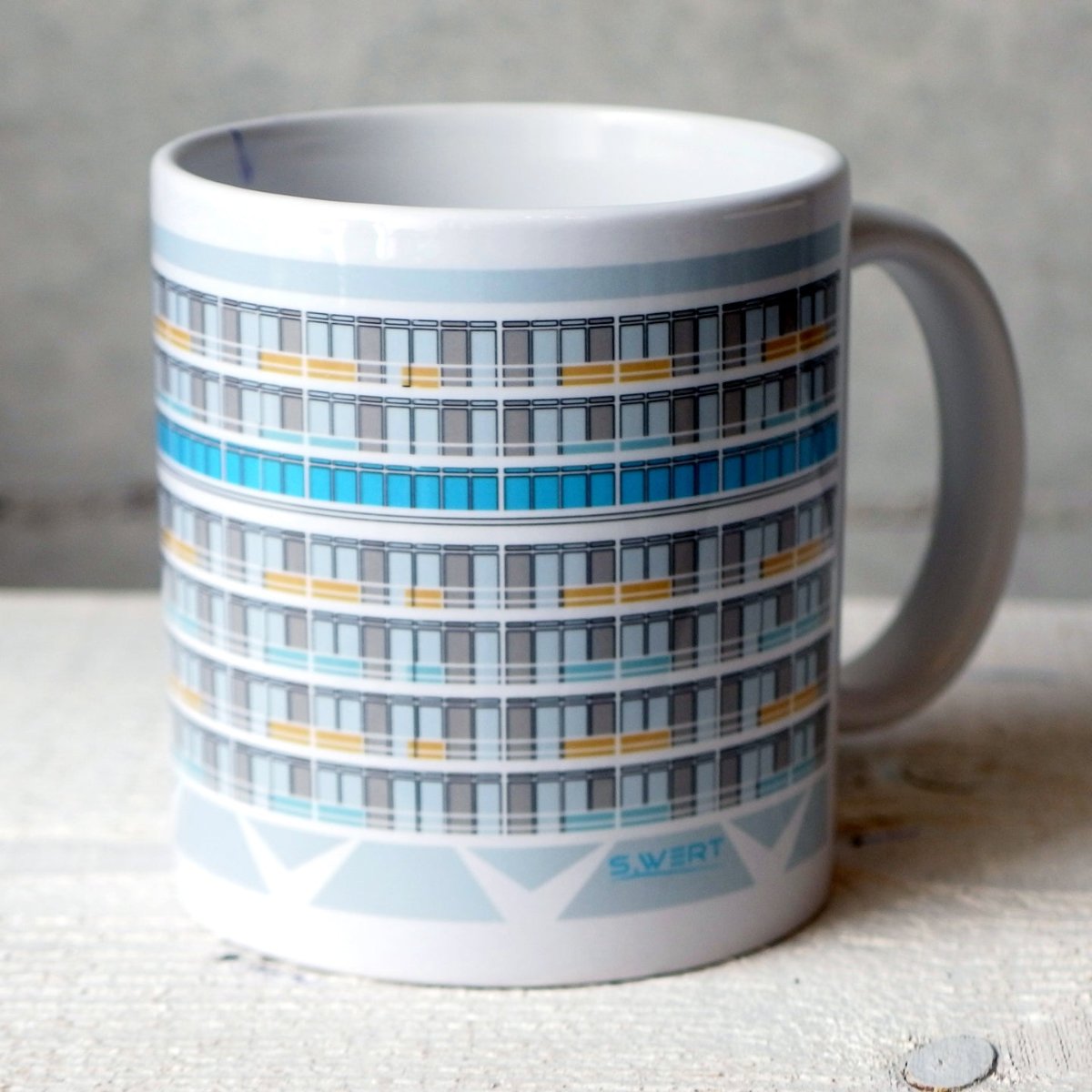 Tasse: Oscar-Niemeyer-Haus