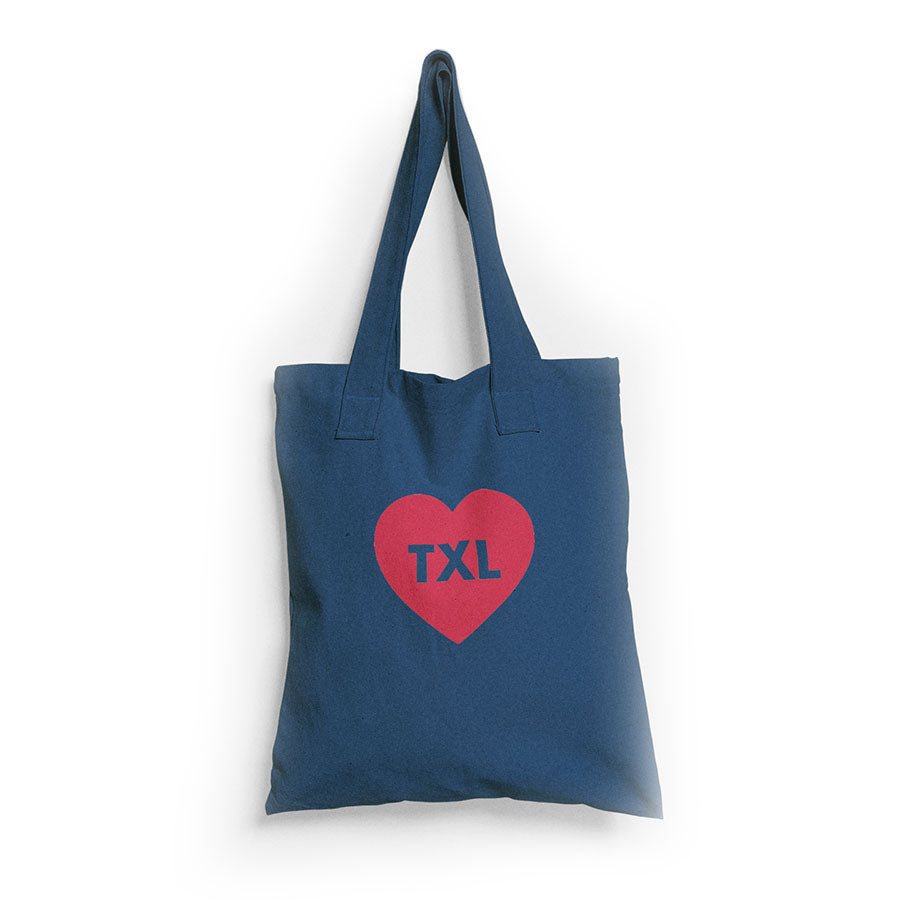 Cotton bag: Tegel TXL heart