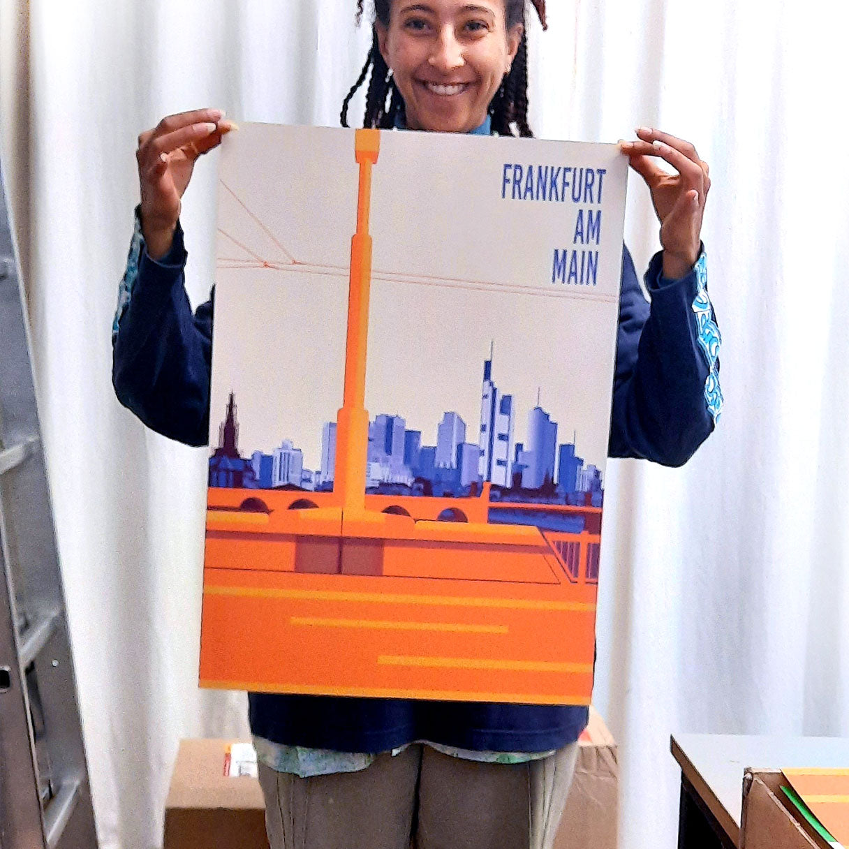 Frankfurt Poster: Skyline